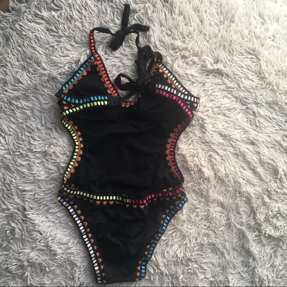 ☀️SOLD☀️ swimsuit Be-weave it from Macy’s size xs - Picture 3 of 6